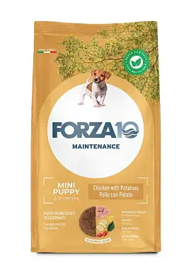 Forza10 Maintenance Puppy Mini Pollo сухой корм для щенков мелких пород и сук в период беременности и лактации, с курицей