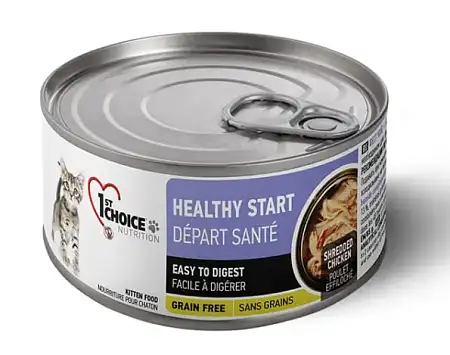 Купить 1st choice healthy start влажный корм для котят с курицей в масле тунца (банка)
