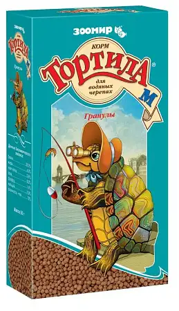 Купить ЗООМИР Тортила-М корм для водных черепах (гранулы)