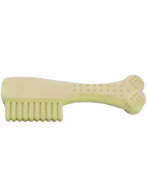 Homepet игрушка для собак зубная щетка желтая